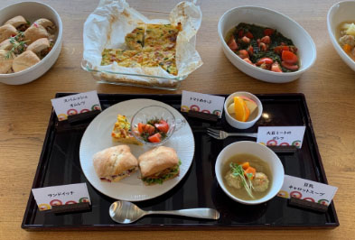 完成した料理の写真